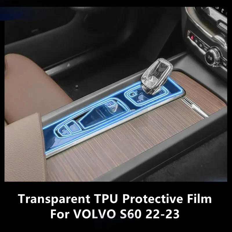 

Внутренняя центральная консоль для VOLVO S60 22-23, прозрачная фотопленка для ремонта от царапин, аксессуары для ремонта
