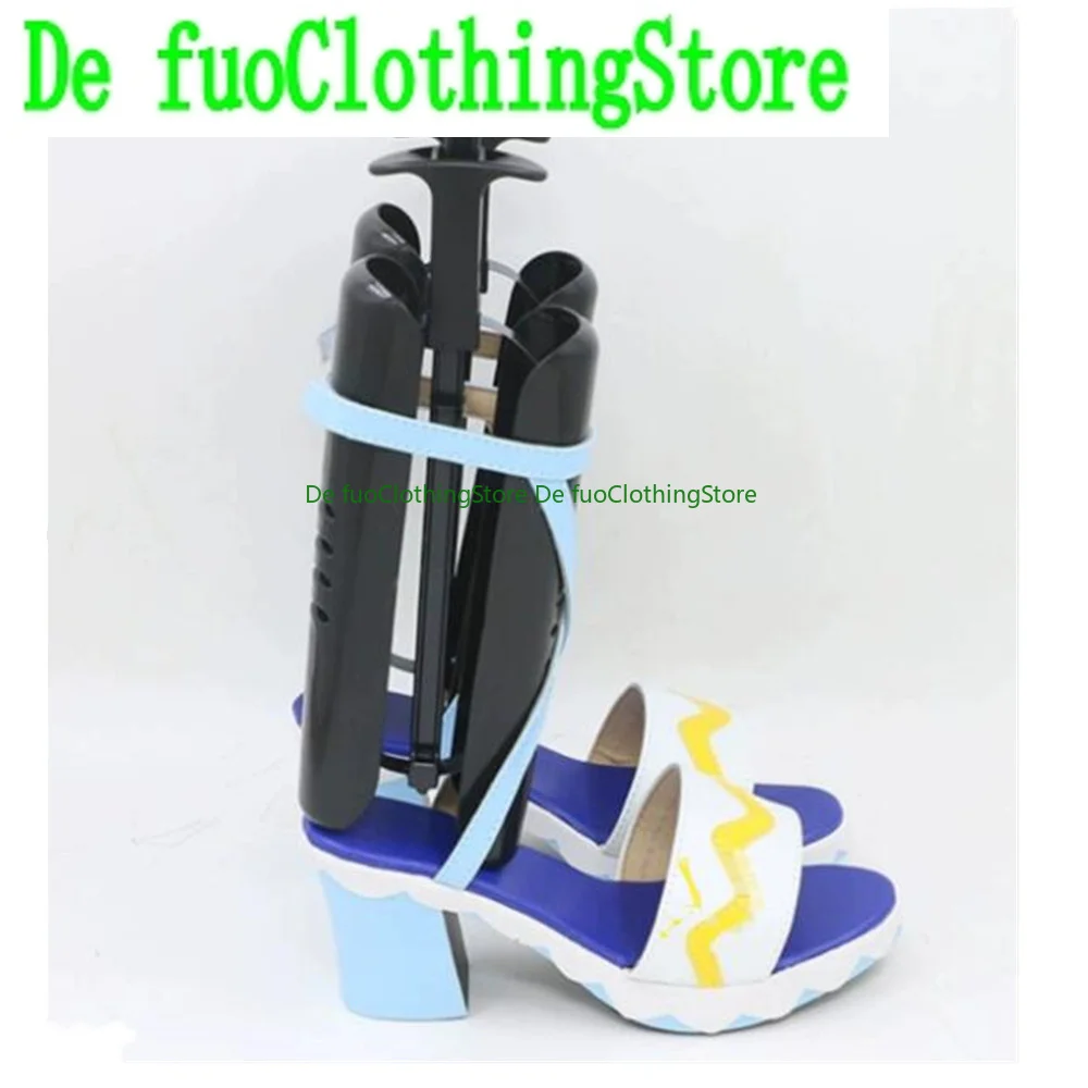 

Bronya Honkai Impact Обувь для косплея Сапоги Игра Аниме Хэллоуин Рождество DefuoClothing Магазин обуви