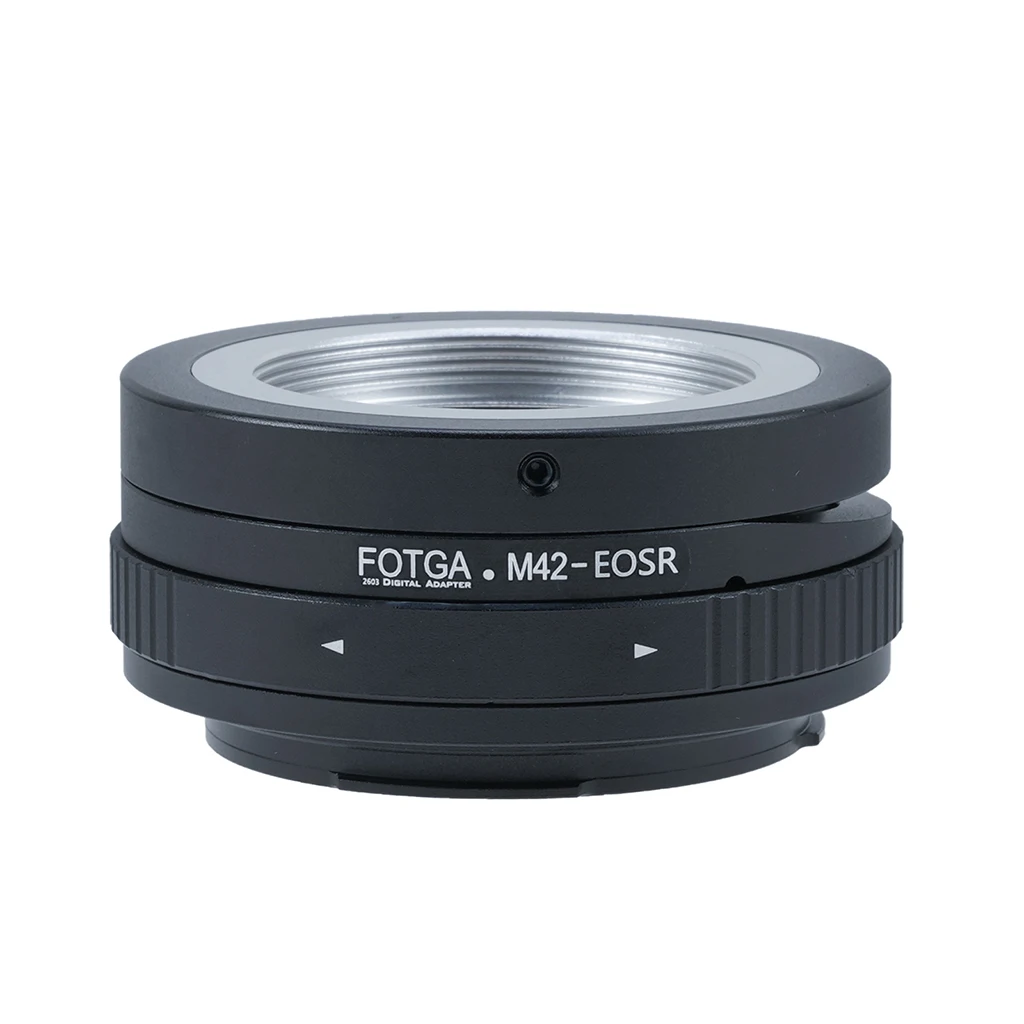 Aluminiumlegierung Adapterring M42-Objektivanschluss auf EOSR T2-Anschluss M42-EOSR Objektivadapter für Canon EOSR RP für Nikon spiegellose Kamera – Detail 11