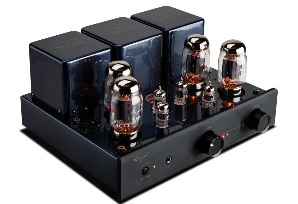 Cayin CS-55A EL34/KT88 Tube Integrated Amplifier USB Phono Input Headphone Speaker Output