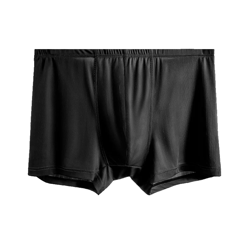 

5PC Men's underwear, men's charm, ice silk, summer thin, flat pants, antibacterial inner lining, sporty youth