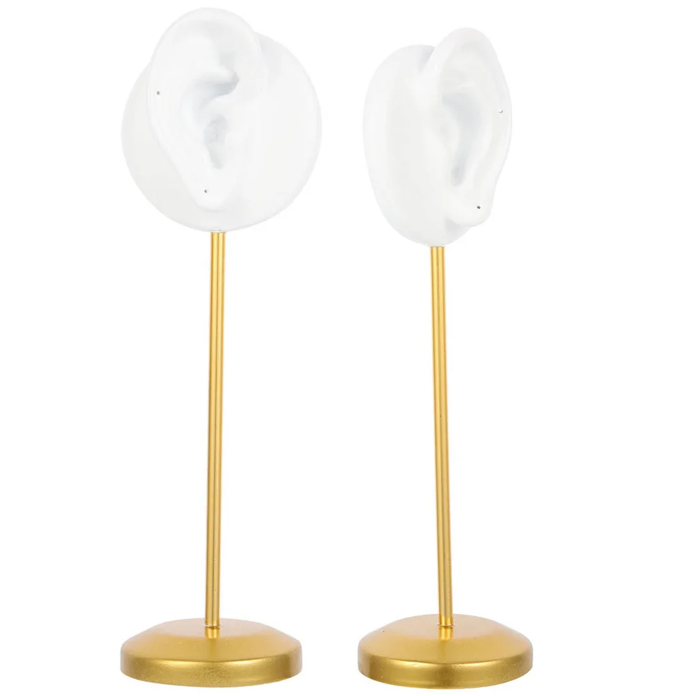 

2 Pcs Jewelry Display Stand Rack Earring Coat Hanger Stands for Selling Organizer Stud Holder