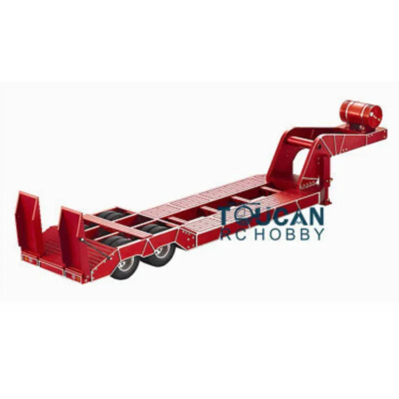 TOUCAN 헤비 듀티 섀시 세미 트레일러, DIY 작업 기차 트랙터 트럭 TH01053-SMT4, 1/14