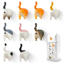 9Pcs Add Some Humor and Funny to Your Fridge with Our Cat Butt Fridge Magnet - Perfect for Home Refrigerator Magnets for Adults