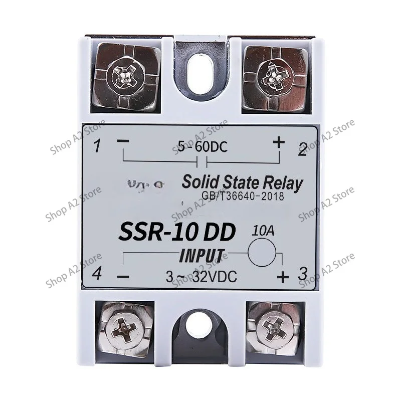 DD Single-phase Solid-state Relay SSR-10/20/25/30DD Small DC Control DC 220V Module 24V
