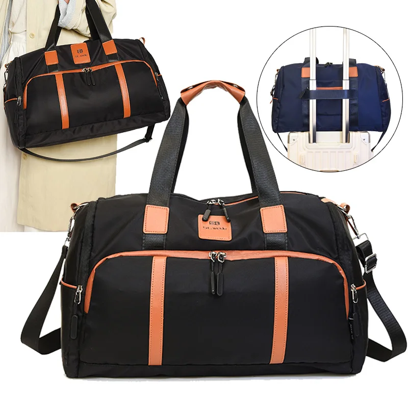 

Travel Gym Duffle Sports Bag for Women Short-distance Luggage Portable Fitness Bags Shoulder Crossbody Handbags Weekender Tote