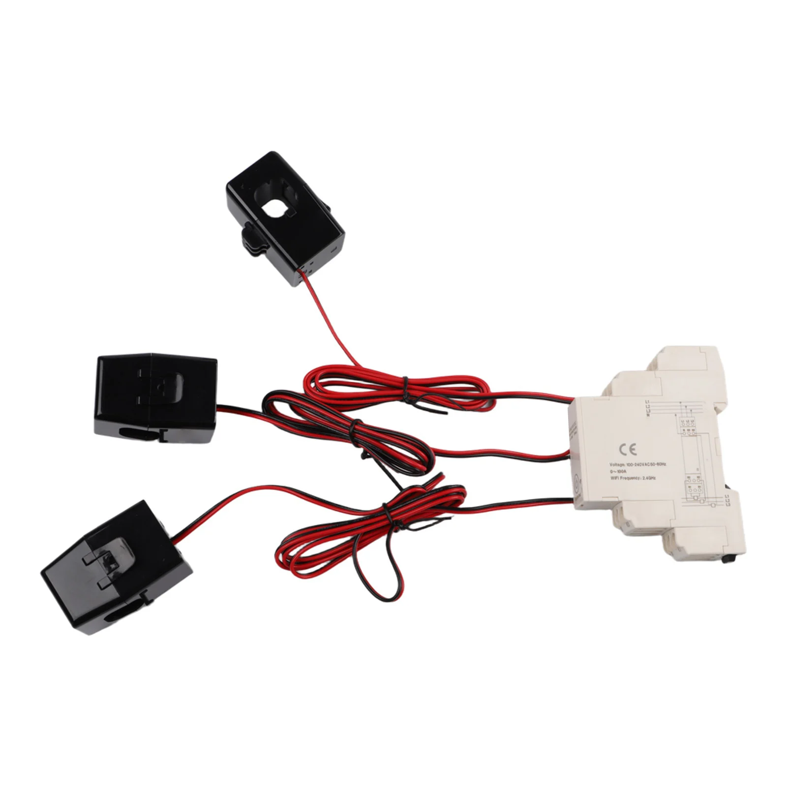 Three Phase For Zigbee for Smart for Energy Meter with Current Transformer Compatible with Smart App for Remote Monitoring
