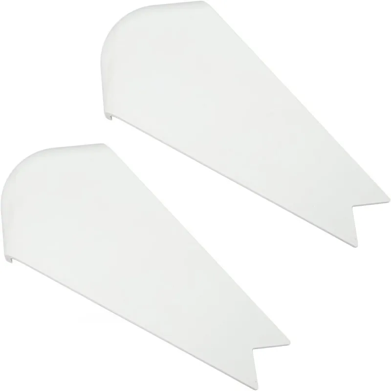 2pcs RV Slide Out Corner Cover Colorfast Decorative Impact Resistant RV Slide Out Corner Cover Trim For Campers Trailers