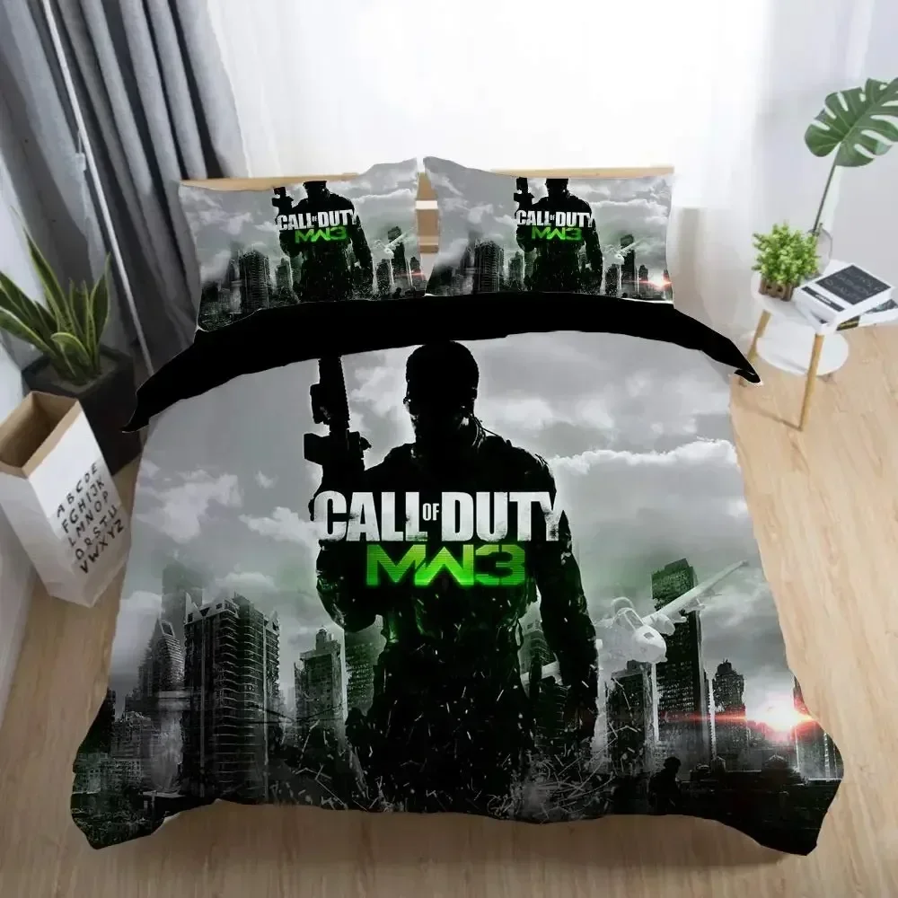 

Game Call Of Duty Modern Warfare Bedding Set Duvet Cover Sheet Printed Bed Set Pillowcase Full Queen King Size Comforter Bedroom