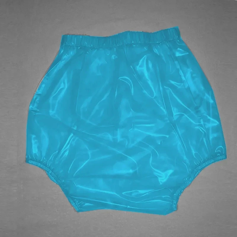 Light Blue See Through Clear Transparent Shorts Panty Pants Waterproof