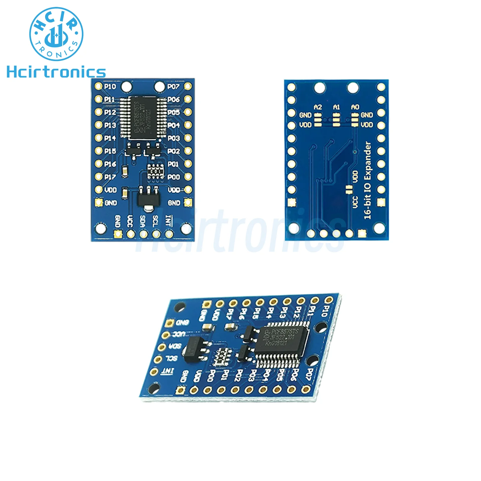 PCF8575 IO Expander Module IO Port Expansion DC 2.5-5.5V I2C Communication Control 16 IO Ports