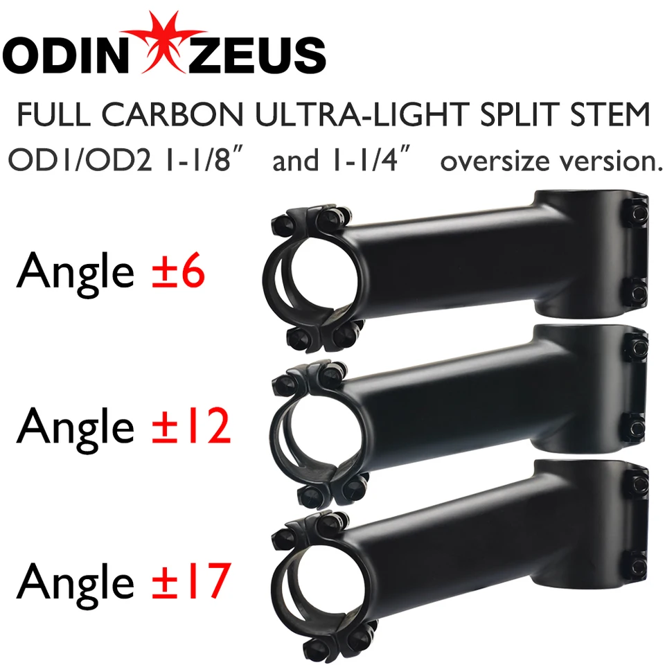 IX4 OD2 Carbon Stem, Road and MTB Bike Stem, Bicycle Parts