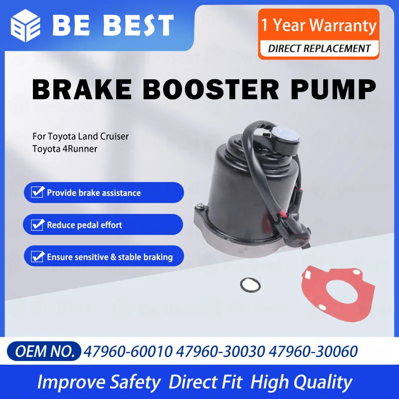 

ABS Brake Booster Pump Motor 47960-60010 47960-30030 47960-30060 for Toyota Land Cruiser 1998-2007 Toyota 4Runner 1995-2002