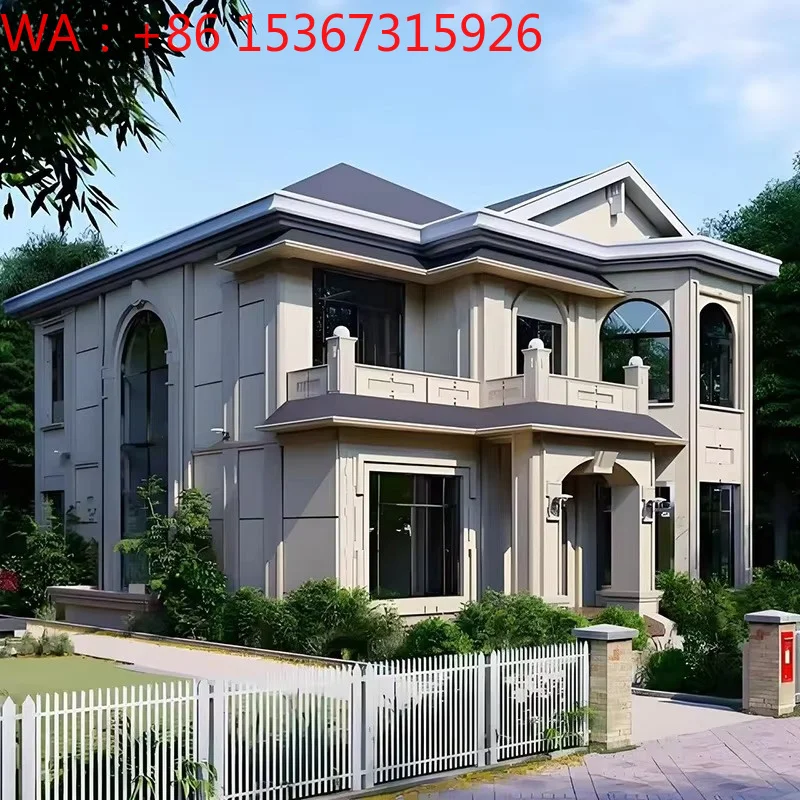 All Steel Structure Low Cost Luxury Prefabricated Container Residential Villa