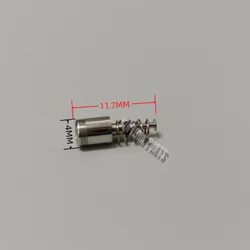 4.0mm*11.7mm screw into type pusher button set with gasket springs for seiko vintage bull head 6138-0040 0049 watch