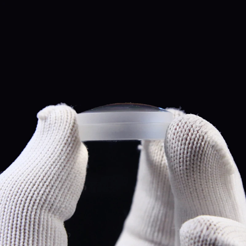 معالجة العدسة اللوانية عدسة زجاجية بصرية مخصصة عدسة بلانو محدبة biconcave عدسة لونية أسطوانية