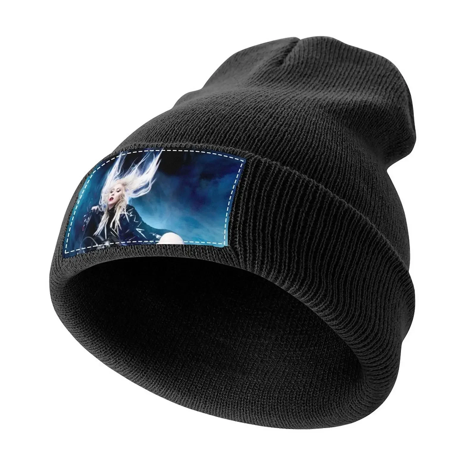 Death by rock and roll Knitted Cap Visor Golf Hat Women's 2025 Men's