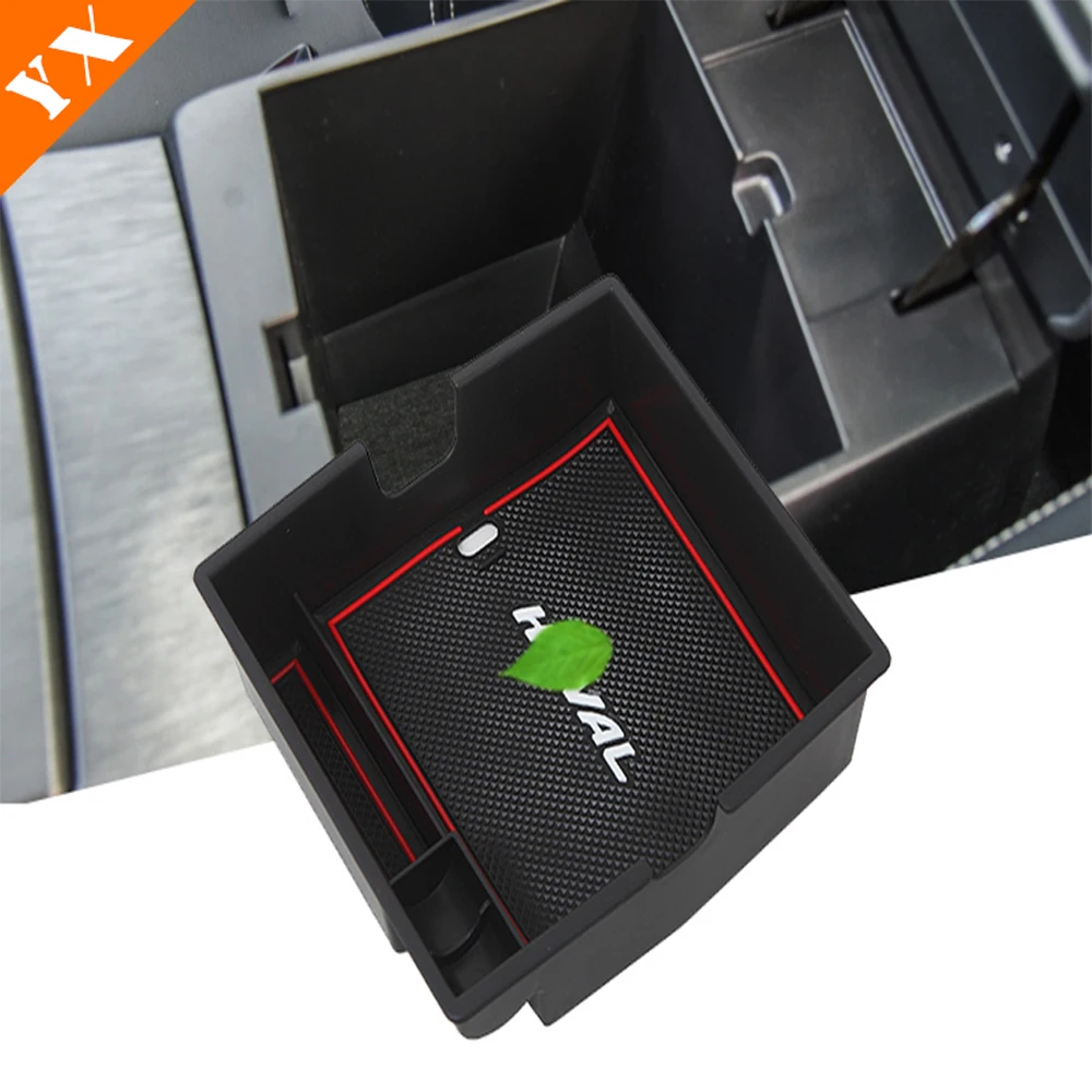 

For Haval Jolion Accessories 2021-2024 Car Central Console Seat Armrest Storage Box Organizer Storage Box Decor Protection