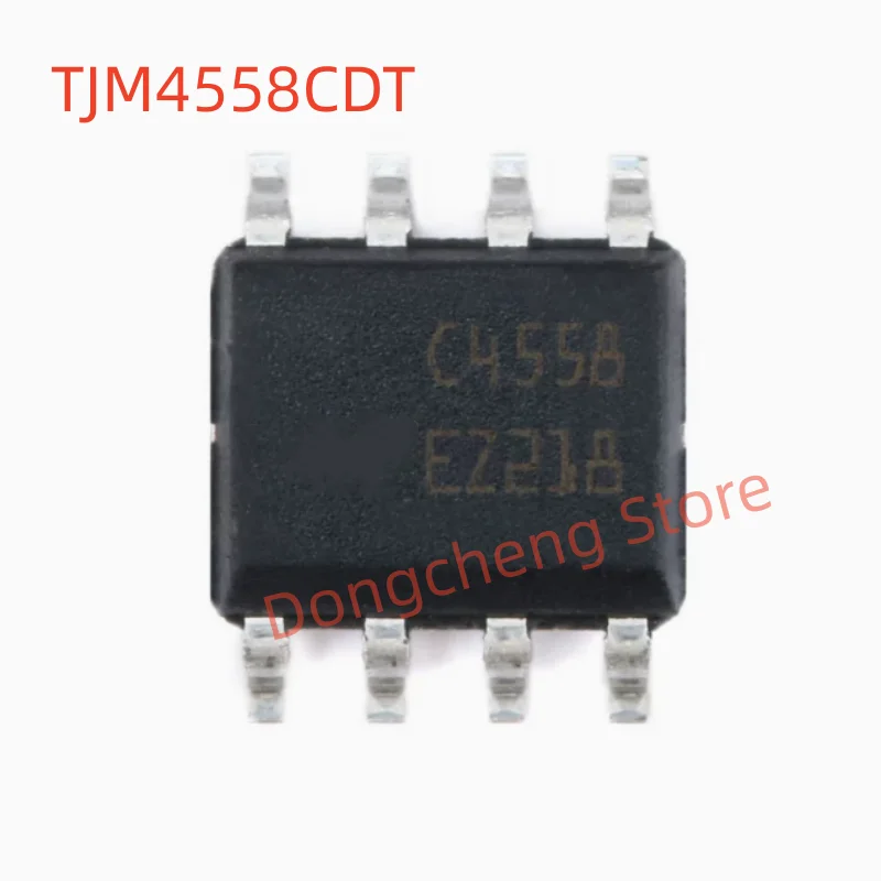 10PCS/LOT New Original C4558 TJM4558CDT Dual Operational Amplifier SOP-8 In Stock