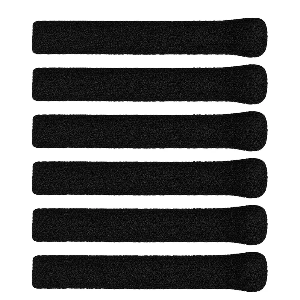 

3 Pairs Glasses Temple Sleeves Soft Knitted Anti-slip Eyeglass Arm Covers Cushion Protectors Comfortable Safety Ear Grips