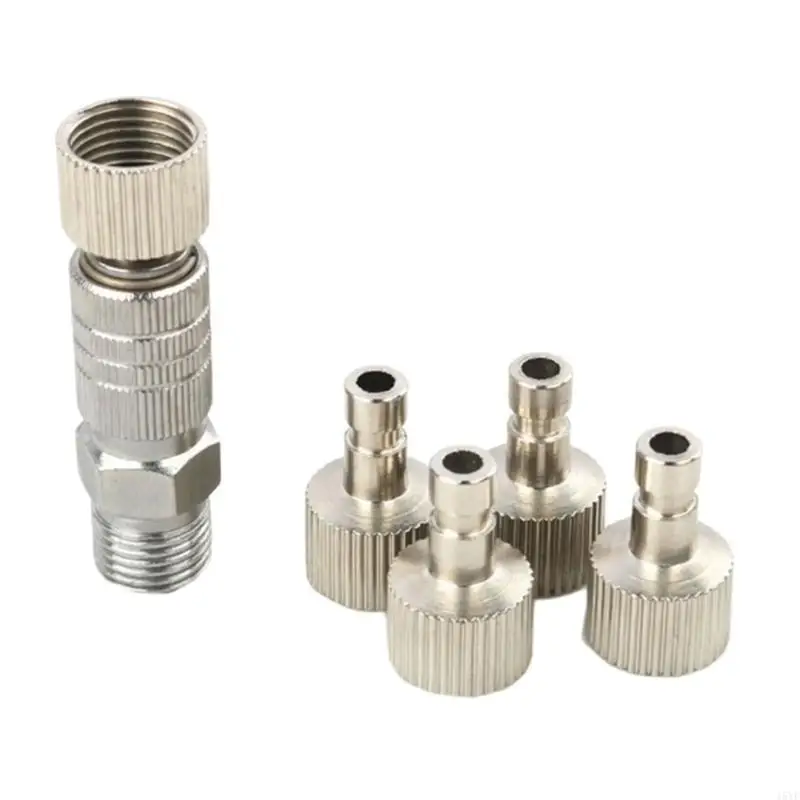 

Leak Resistant Quick Adapter Fittings for Fast Hose Attachment