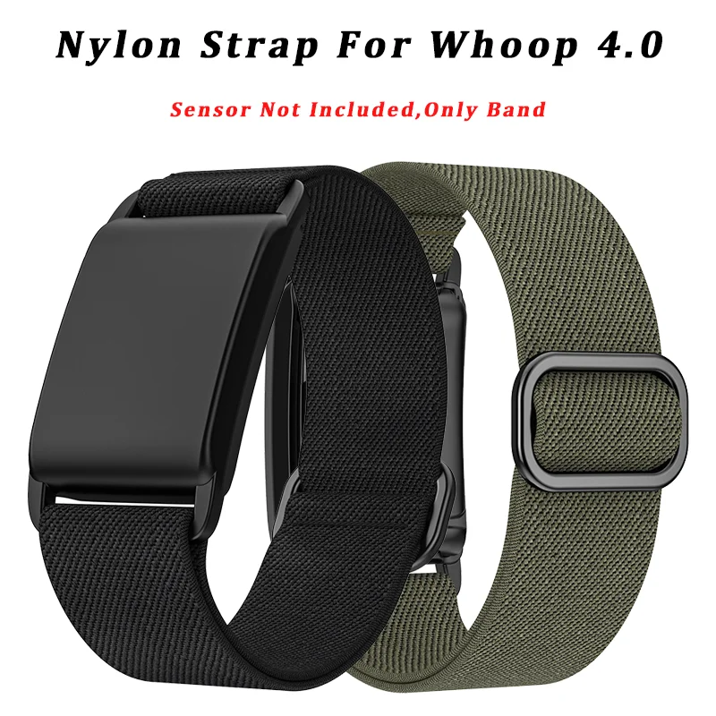 

Nylon Resilient Strap for WHOOP 4.0 Heart Rate Monitor Bracelet Replaceable Wristband Adjustable Wrist Band 4.0 Watch