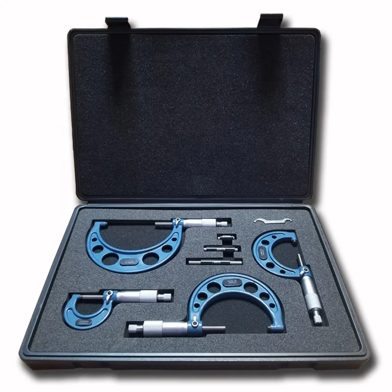 Micrometer caliper measuring tool for measuring outer diameter 0-25mm measuring range outside digital micrometer gauge