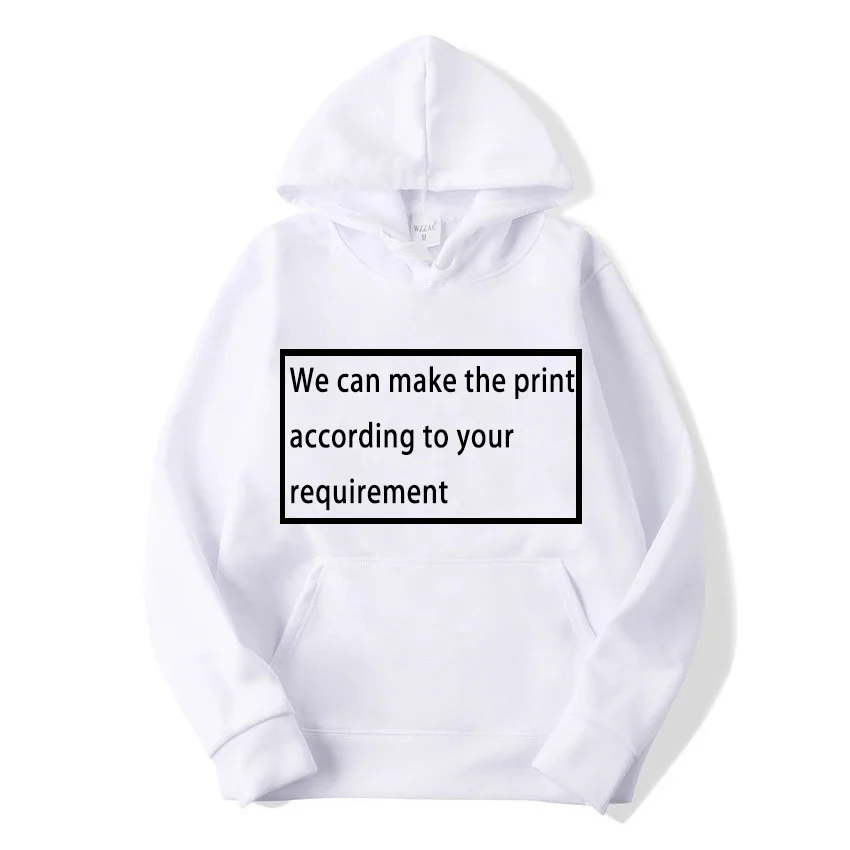 

Customized Casual Sweatshirt Hoodie Unisex with Pictures To Print on Clothes