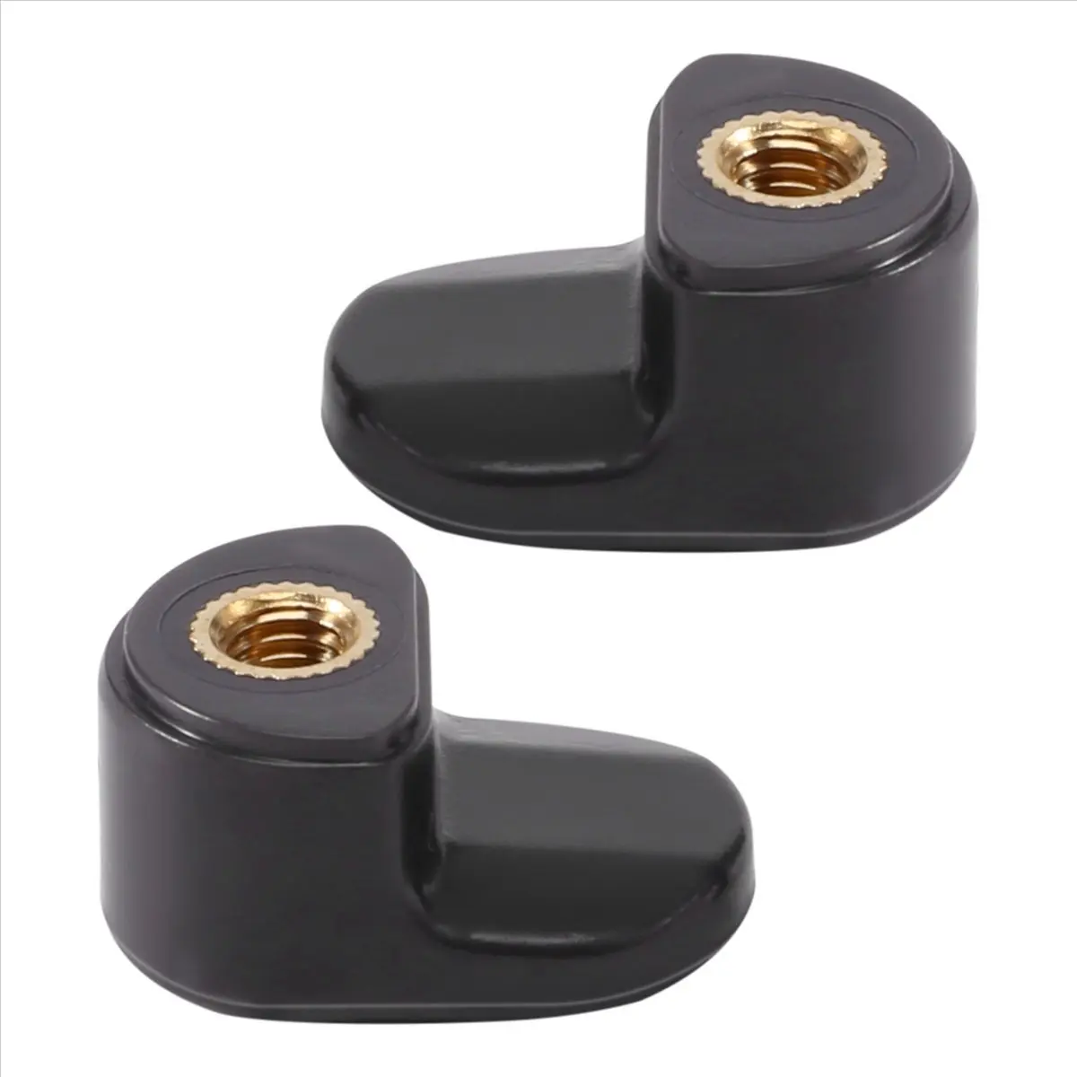 

2Pcs Rear Fender Mudguard Scooter Body Folding Force Hook Accessories for Xiaomi Mijia M365 Electric Scooter Skateboard Black