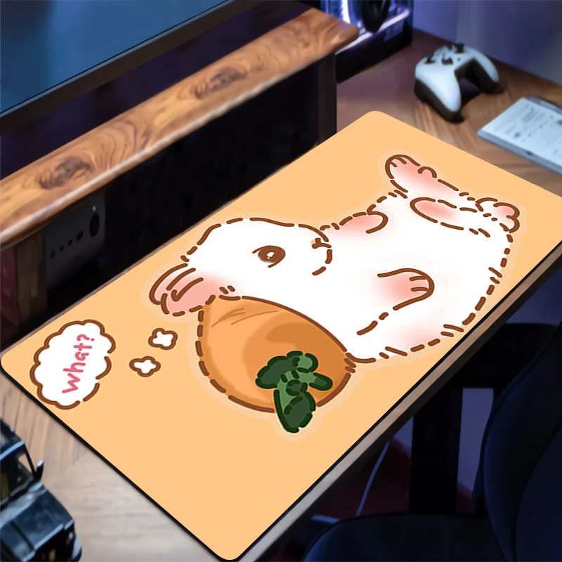 Gaming Muismat Anime Gamer Toetsenbord Pad Leuke Cartoon Kat Bureau Muis Mat Snelheid Rubber Cartoon Motbook Computer PC Muismat