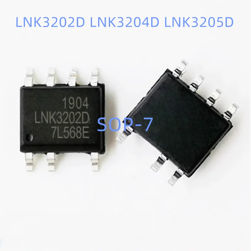 

10PCS LNK3202D LNK3204D LNK3205D LNK2206D LNK6404D LNK6407D LNK6417 DLNK3604 SOP-7D Power Management Lntegrated Circuit IC