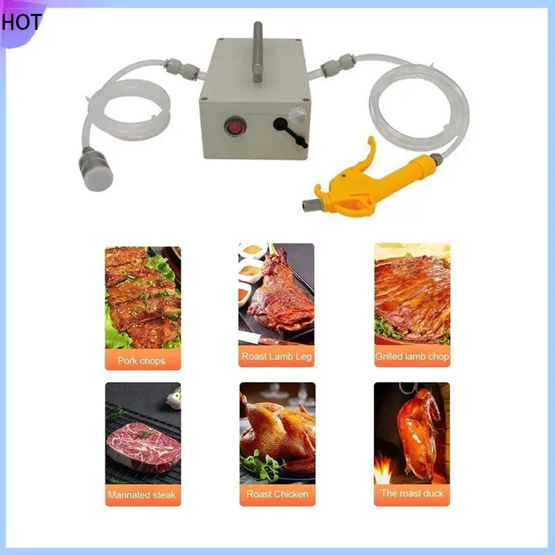 B45C ملوحة اللحوم الكهربائية ذات الضغط العالي مع مضخة حقنة محلية وحاقن لحم الخنزير المقدد بقابس أمريكي #2