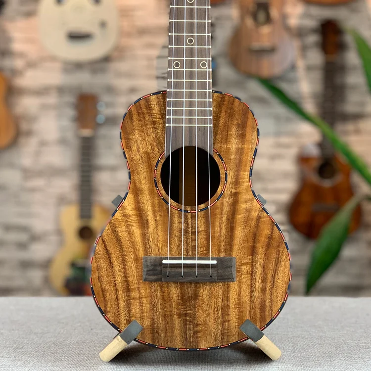 

Professional concert Ukuleles for mahogany and koa wood all solid ukuleles with best sounds