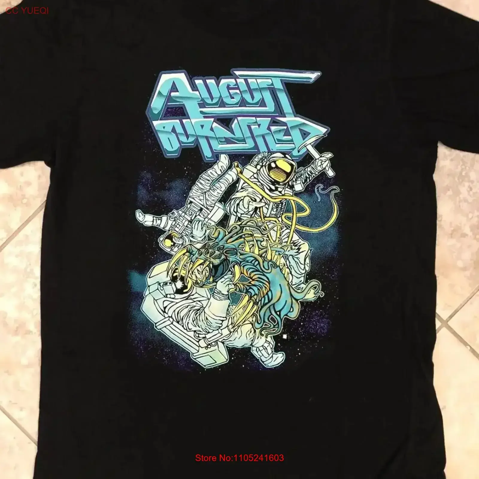 August Burns Red Space Astronaut Monsters T Shirt S To 5XL BL2 533 vintage Washed Slightly Comfortable graphic fashion vintage