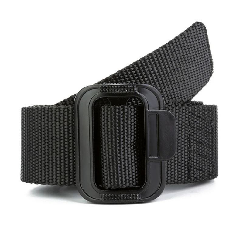 Military Men Belt New Army Belts Adjustable Belt Men Outdoor Travel Tactical Waist Belt with for Aluminum alloy buckle 125cm