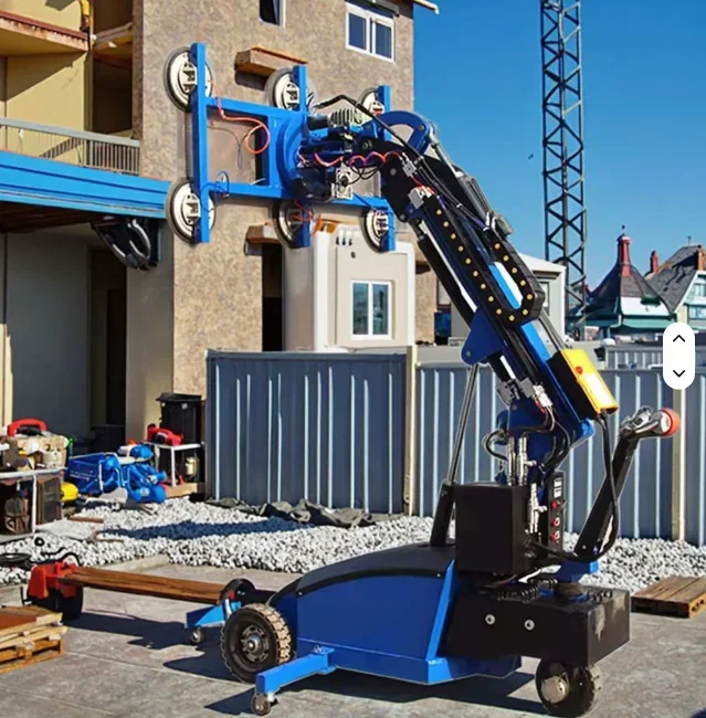 

YG Customized New Small Rotary Electric Mobile Vacuum Glass Suction Cart For Installation For Glass Manipulator