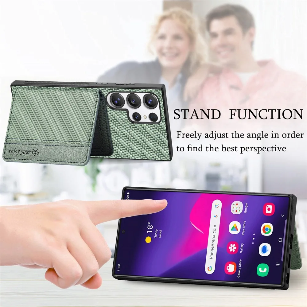 S26 الترا 5G حافظة جلدية خلفية محفظة رفيد حامل بطاقة الهاتف شل لسامسونج غالاكسي S26 الترا حافظة سامسونج S 26 غطاء مغناطيسي