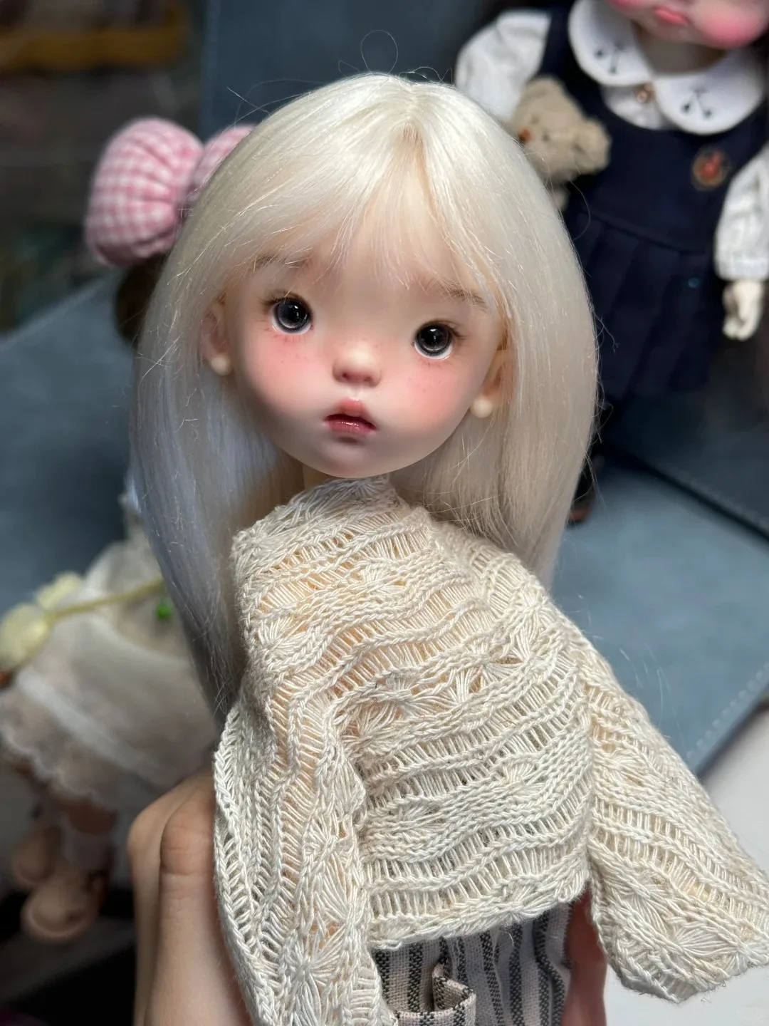 1/6 مقياس Landoudou BJD دمية لطيف فتاة جميلة ماكياج عالية الجودة الراتنج لعبة الطفل الملاك هدية مع توضيح شحن مجاني