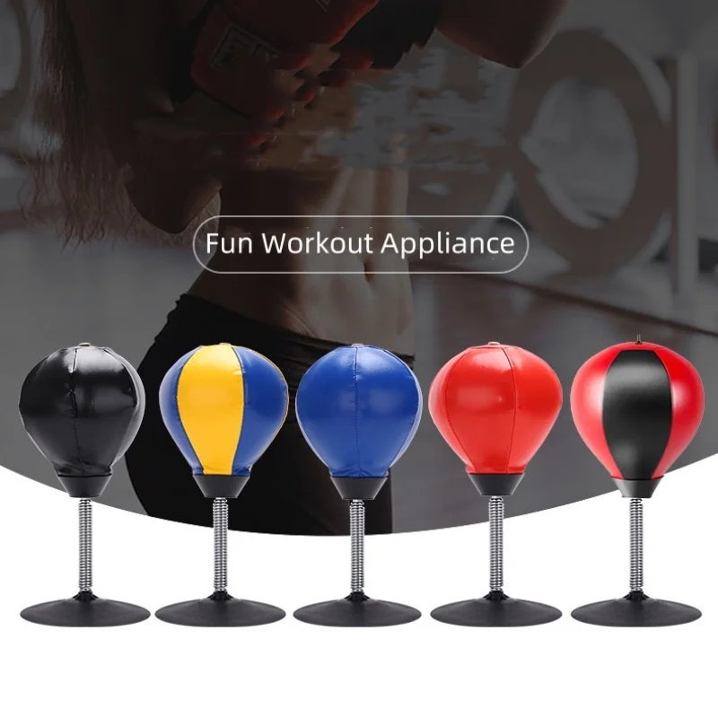 The new decompression artifact boxing speed ball tumbler vertical training equipment indoor and outdoor entertainment vent ball