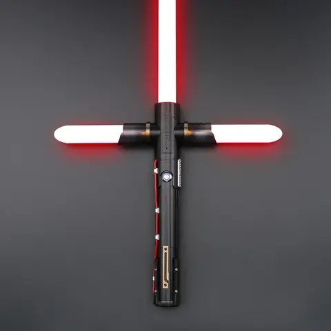 TXQSABER Lightsaber Kylo Ren SE Smooth Swing Blaster FOC Light Sword Jedi Metal Handle Design Lightsaber for Adult Cosplay Toys