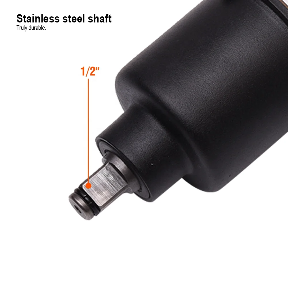 CE Approved 640N.m Air Tools 1/2" Heavy Duty Air Impact Wrench - view 4