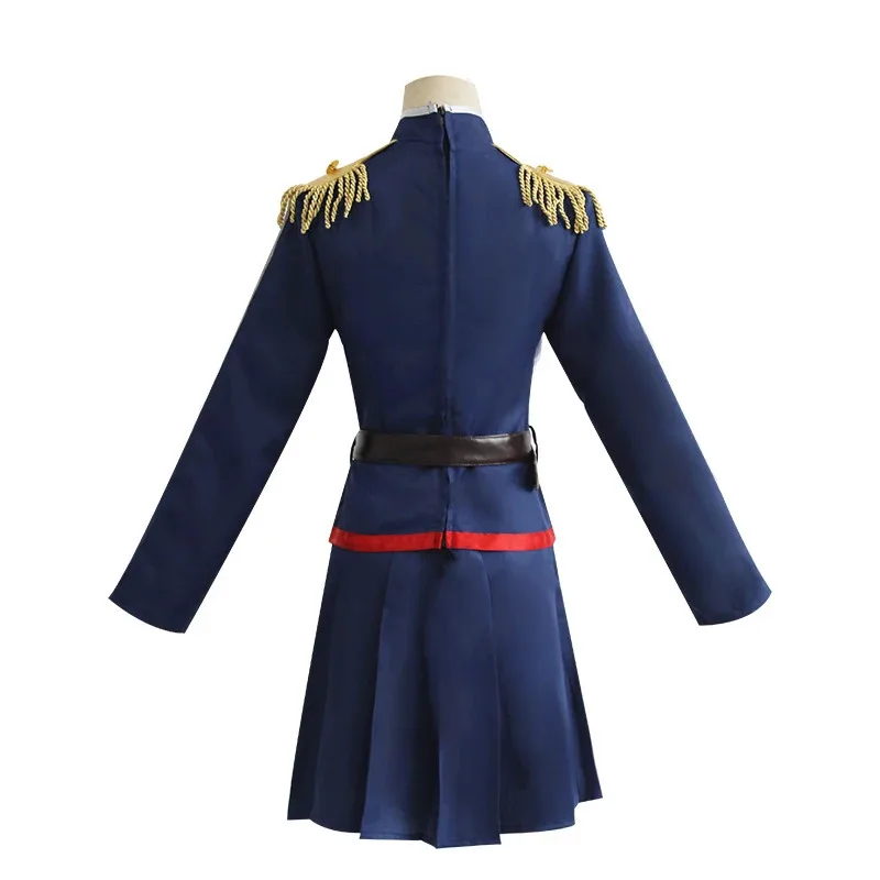 Anime Mato Seihei No Slave Uzen Kyoka Yamashiroren Cosplay mujer uniforme falda traje capa fiesta disfraz de Halloween; 6'x, 9;y'