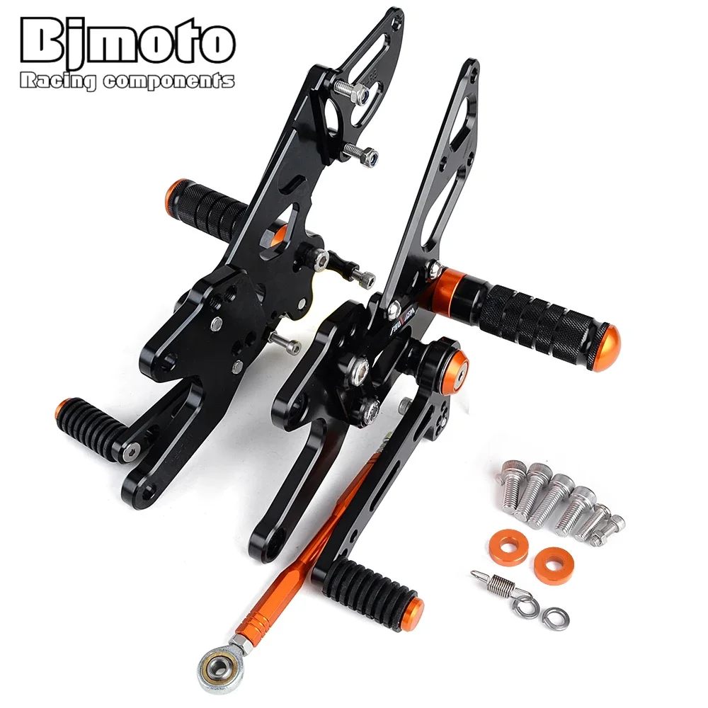 Motorcycle Adjustable Rearset Footrest For K-TM 1290 Super Duke Superduke R 2014-2016 2017 2018 2019 2020 2021 2022 2023 2024