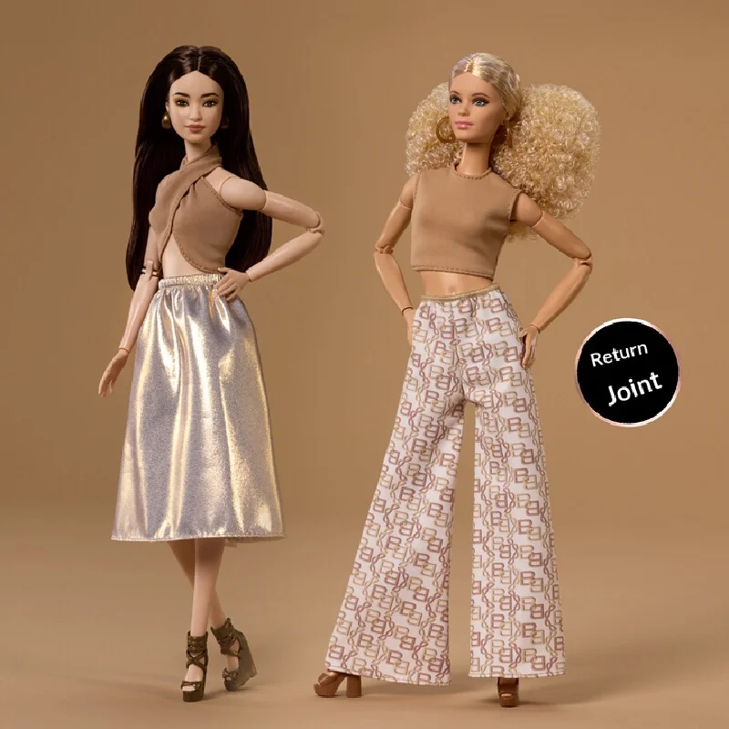 Barbie Signature Doll 2026 Original Basics Adult Collectible Simple Fashion Multiple Looks Mix And Match Toy for Girls view 2