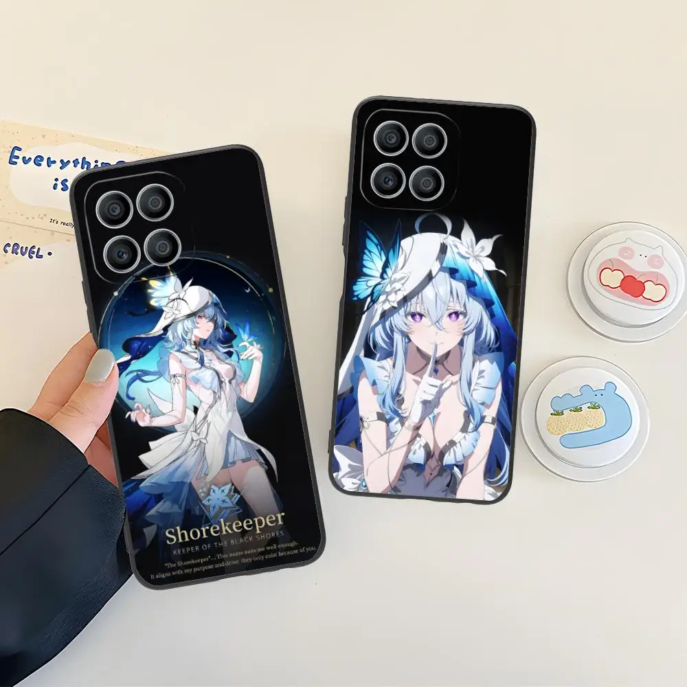 Wuthering Waves Shorekeeper – coque de téléphone pour Honor 90 80 70 60 50 30 20 10 9 8 7 Pro S SE Lite 5G, impression couleur