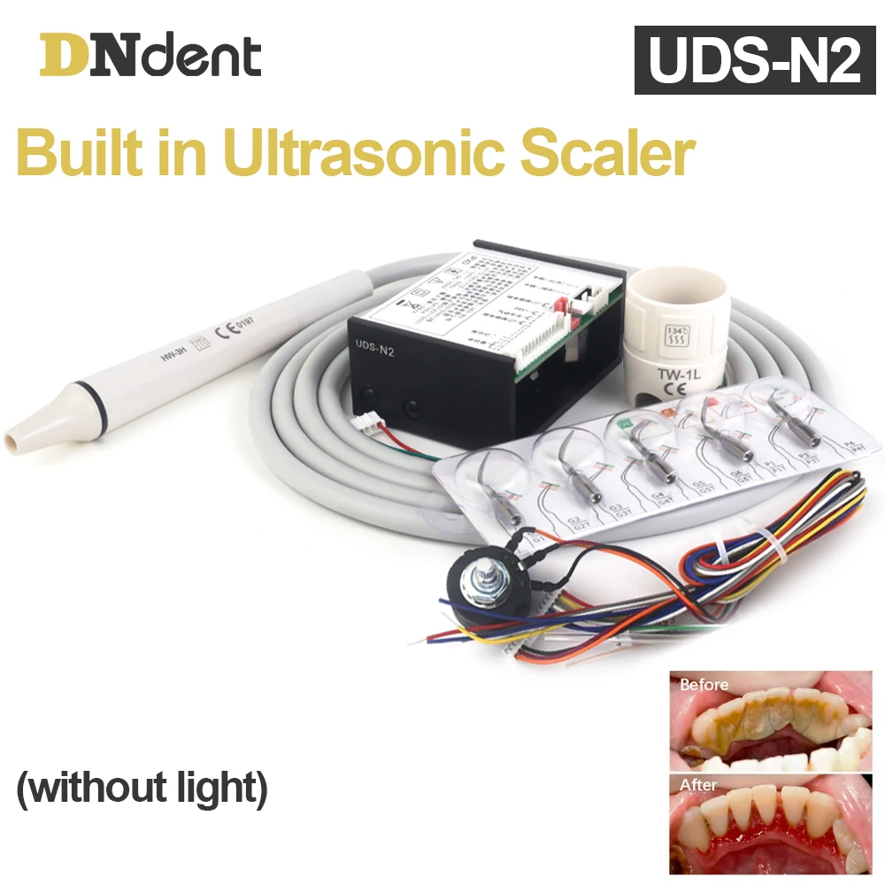 Dental Built in Ultrasonic Scaler N2 Ultrasonic Dental Cavitation Scaling Ultrasonic Dental Handpiece Teeth Whitening