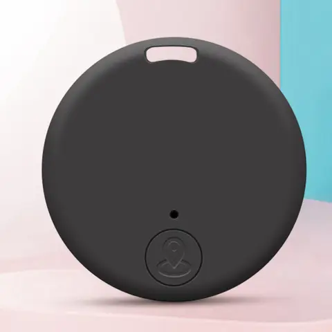 1-10PCS Smart Mini GPS Mobile Tracker Bluetooth 4.0 Rotondo Anti Perso Allarme Tag Finder Funziona Con L'app di ricerca per il Portafoglio Chiave