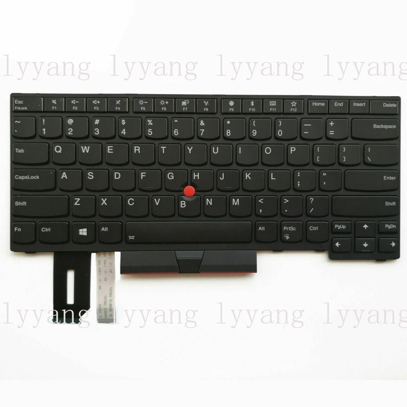 

Новая клавиатура с подсветкой 01YP360 01YP520 US для Lenovo ThinkPad E480 L480 T480S