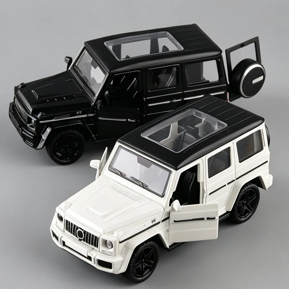 1:36 G63 Alloy Diecast Model Toys Car Rear Wheel Return Force Doors Can Be Opened Miniature Vehices for Friend Birthday Surprise