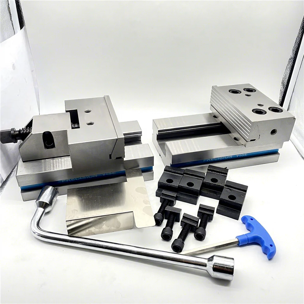 

ZQ84200 Precision Modular Vise Two Parts Milling Vise Movable Jaw Fixed Jaw Part ZQ84200-I ZQ84200-II Vice